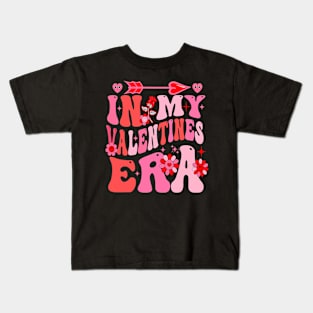 In My Valentine Era Valentine Day Womens Girls Kids T-Shirt